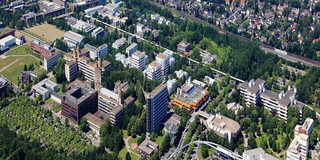 Luftbild der TU Dortmund Luftaufnahme vom Campus der TU Dortmund